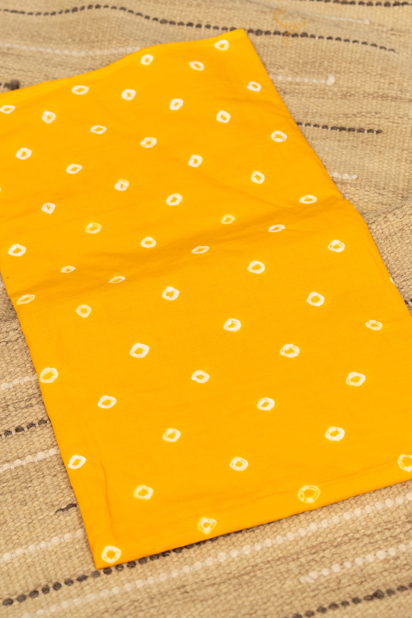 BANDHANI BLOOM-Unstitched Cotton 60×60 Suit Set with Dupatta (3 Piece Fabric)